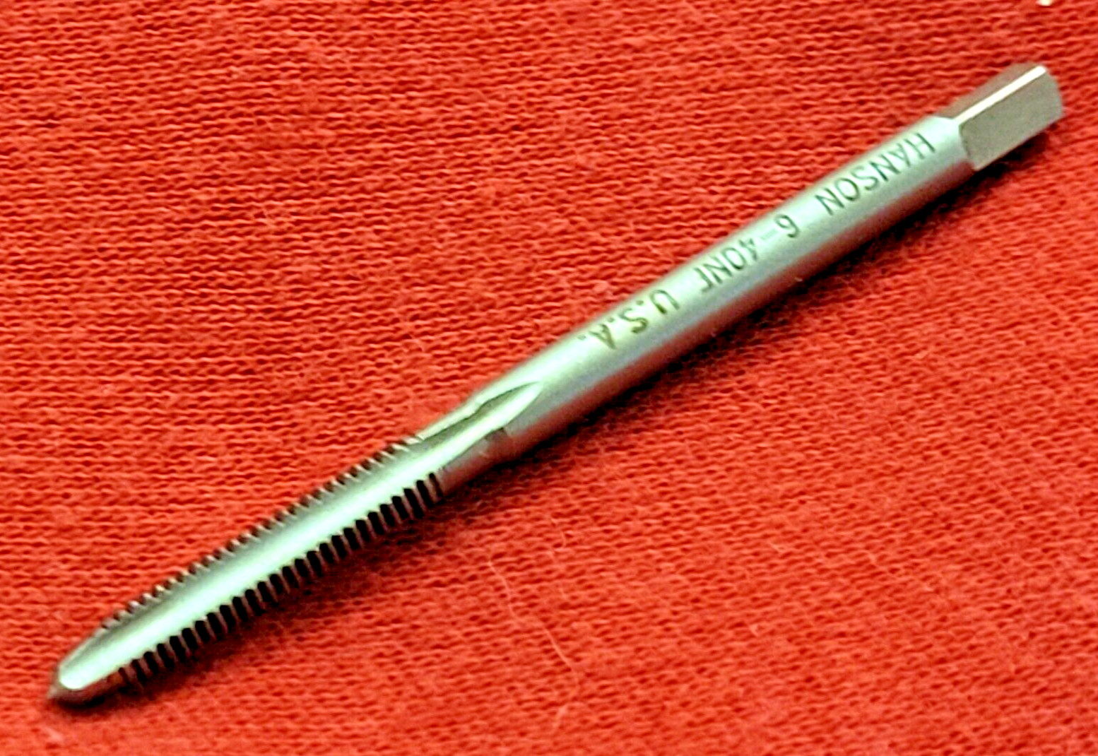 6-40 3 FL Plug Hand Tap Irwin Hanson 1120 USA Carbon steel