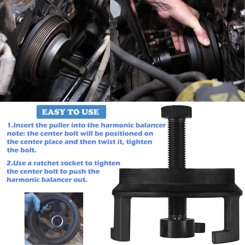 25264 Harmonic Balancer Puller For Ford Coyote 5.0 GM Dodge Jeep Chrysler Crank