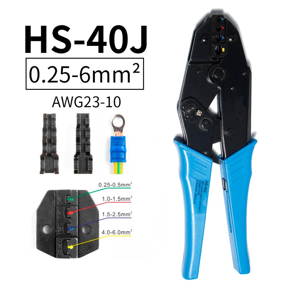 SN-68B Crimping Plier Crimper Tool 0.25-1.5mm² for Dupont,TE,JST,Molex Terminal