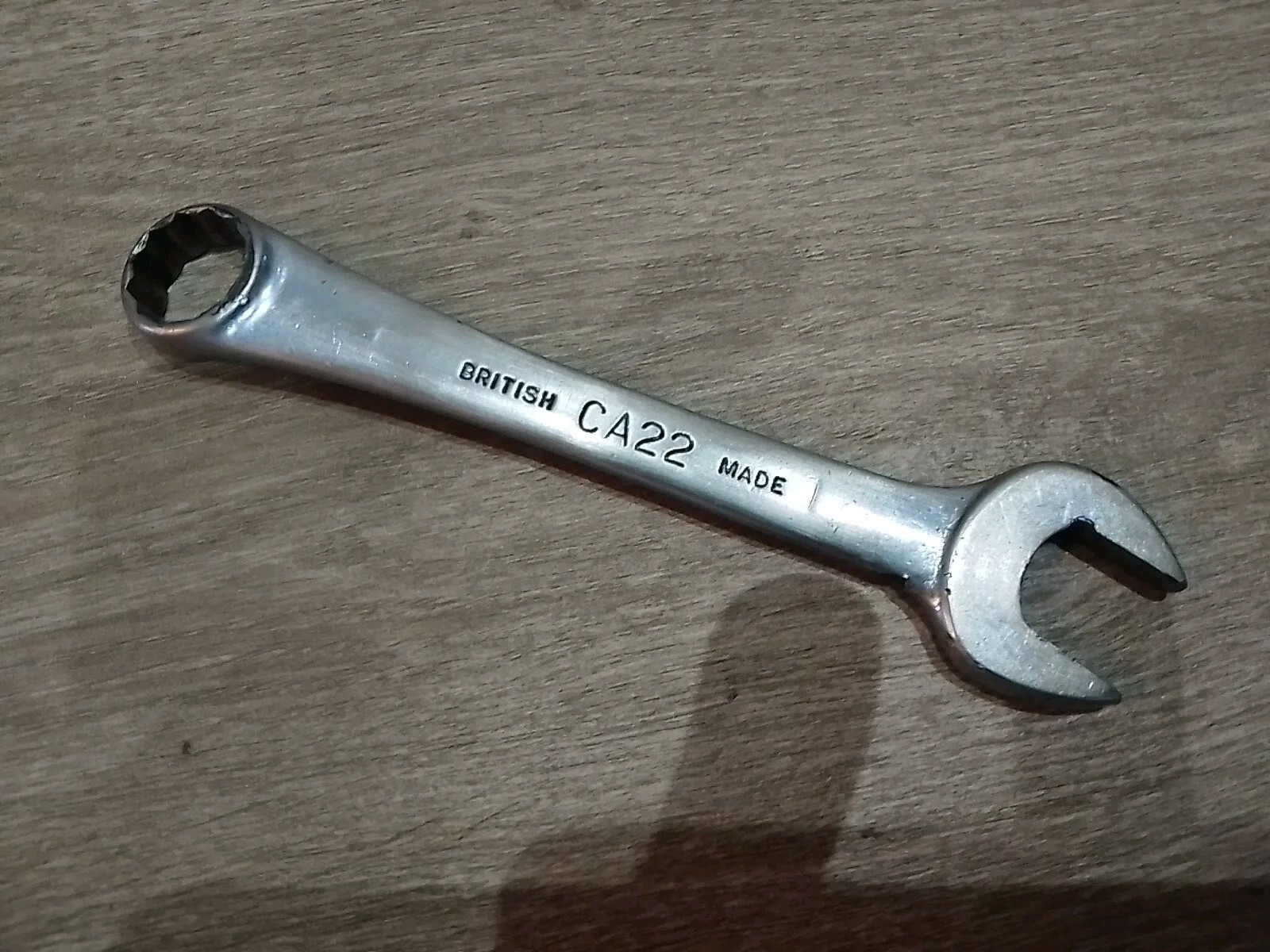 TIPCO CA22 BRITISH 69AF 11/16AF COMBINATION SPANNER