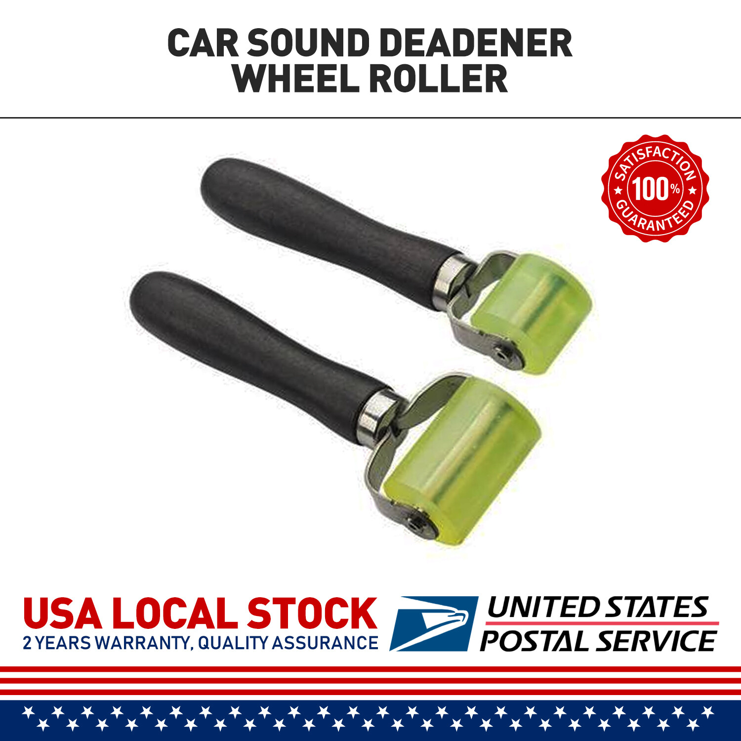 Car-Sound Deadening-Application Roller-Installation Wheel Pushing Tool