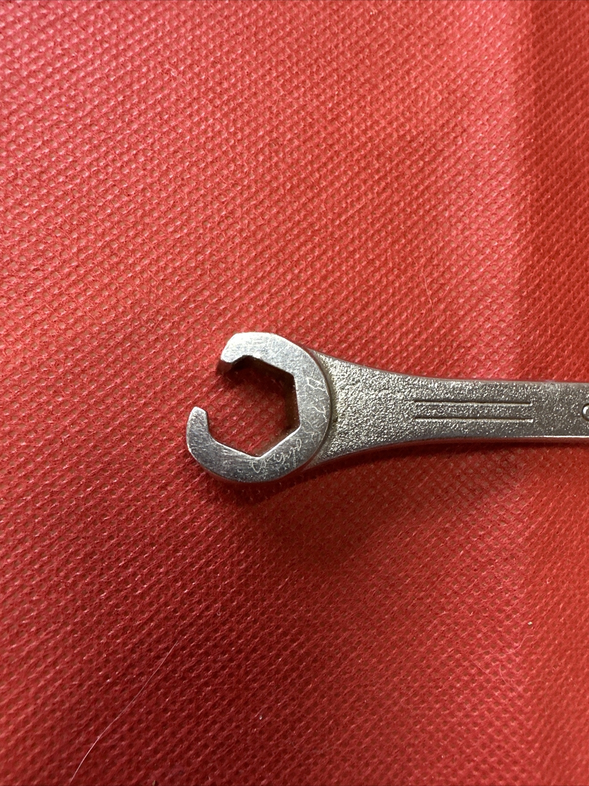 Vintage MAC TOOLS 7/16″ X 3/8″ FLARE NUT WRENCH 6″ LONG #OHB1214
