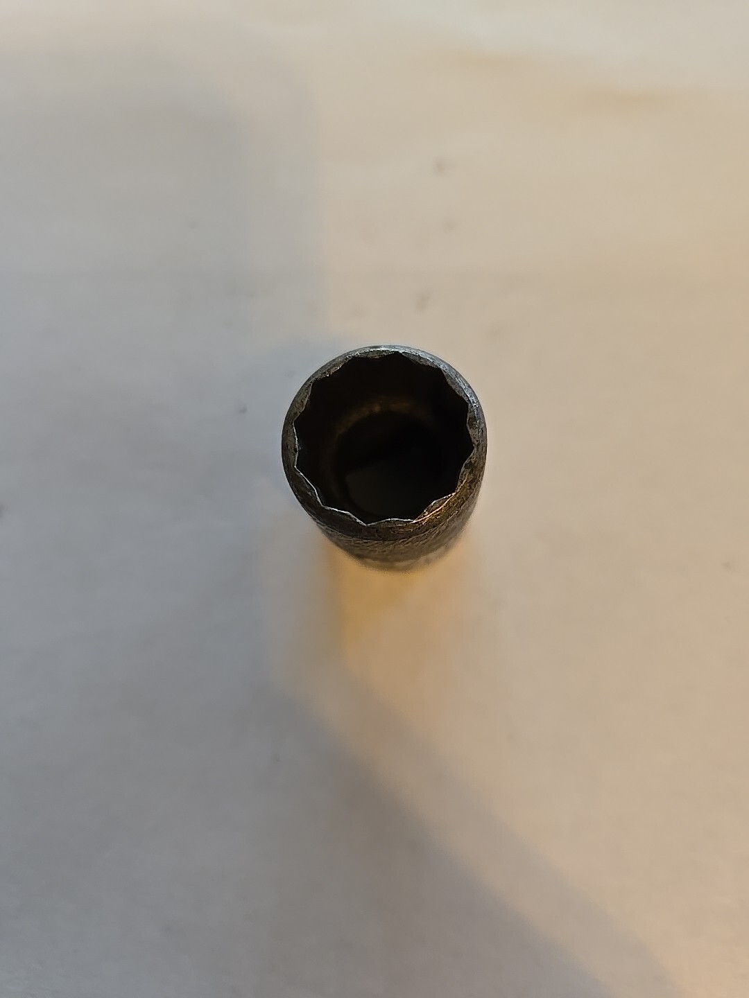 Snap On 3/8″ Drive 1/2″ 12PT Shallow Chrome Socket Modified F-161