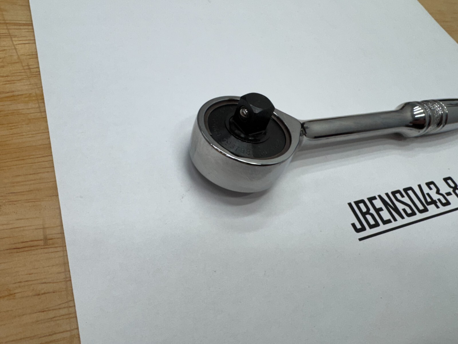 Snap-on Tools USA NEW 3/8″ Drive Gearless Round Head Ratchet FZERO