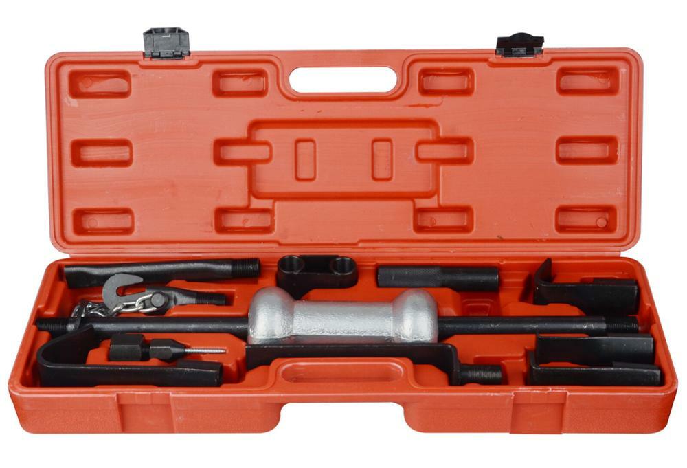 13PC Heavy Duty Dent Puller w/10lbs Slide Hammer Auto Body Truck Repair Tool Kit