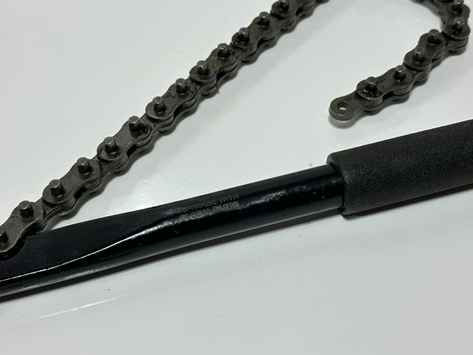 NEW Proto Tools USA Made J801 Chain Wrench, Black Steel