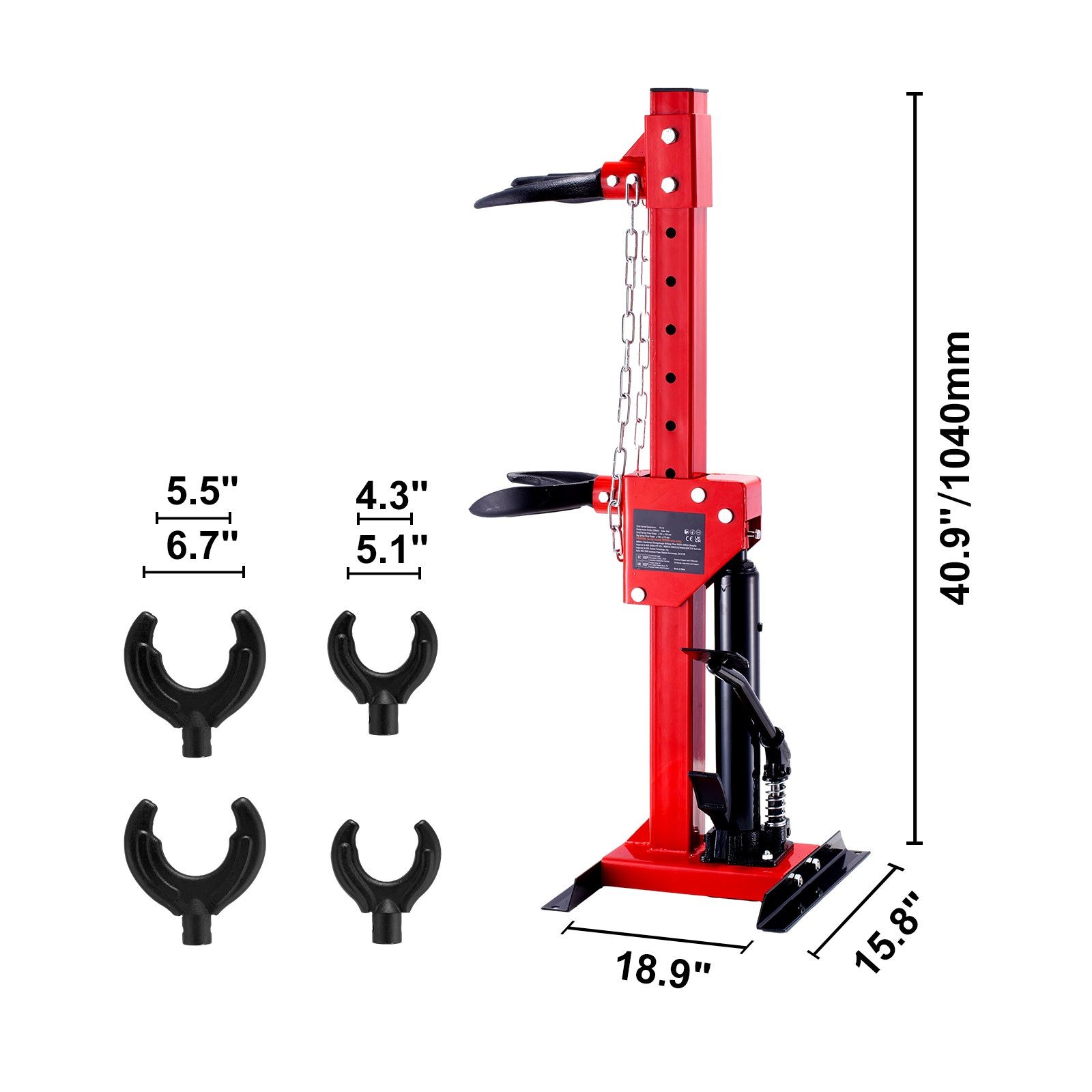 Hydraulic Spring Compressor 1 Ton/4.5 Ton Car Strut Tool