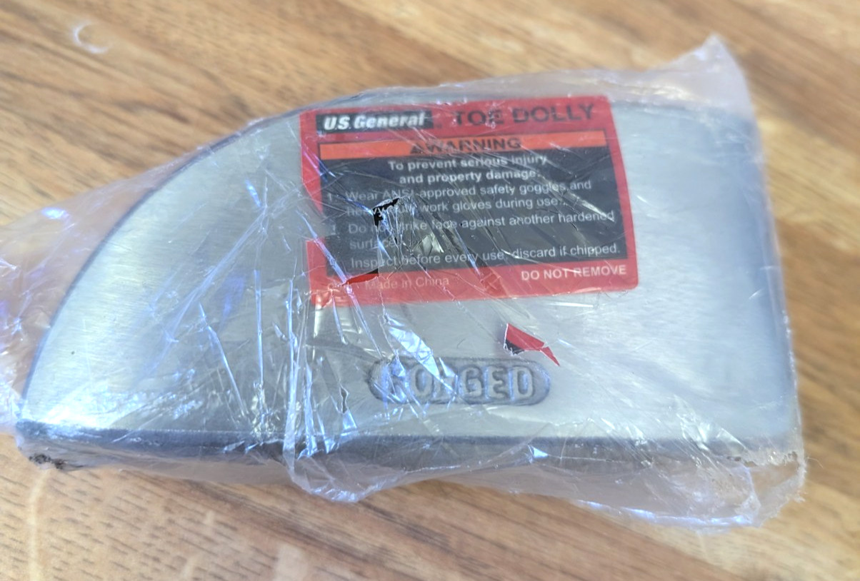 US General TOE Dolly For Auto Repair & Metal Forming Auto Body Work Brand New