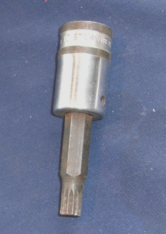 Snap-On Tools FTSM 6A Metric, 3/8″ Drive, 6mm Triple Square Bit 2″ Long, Used