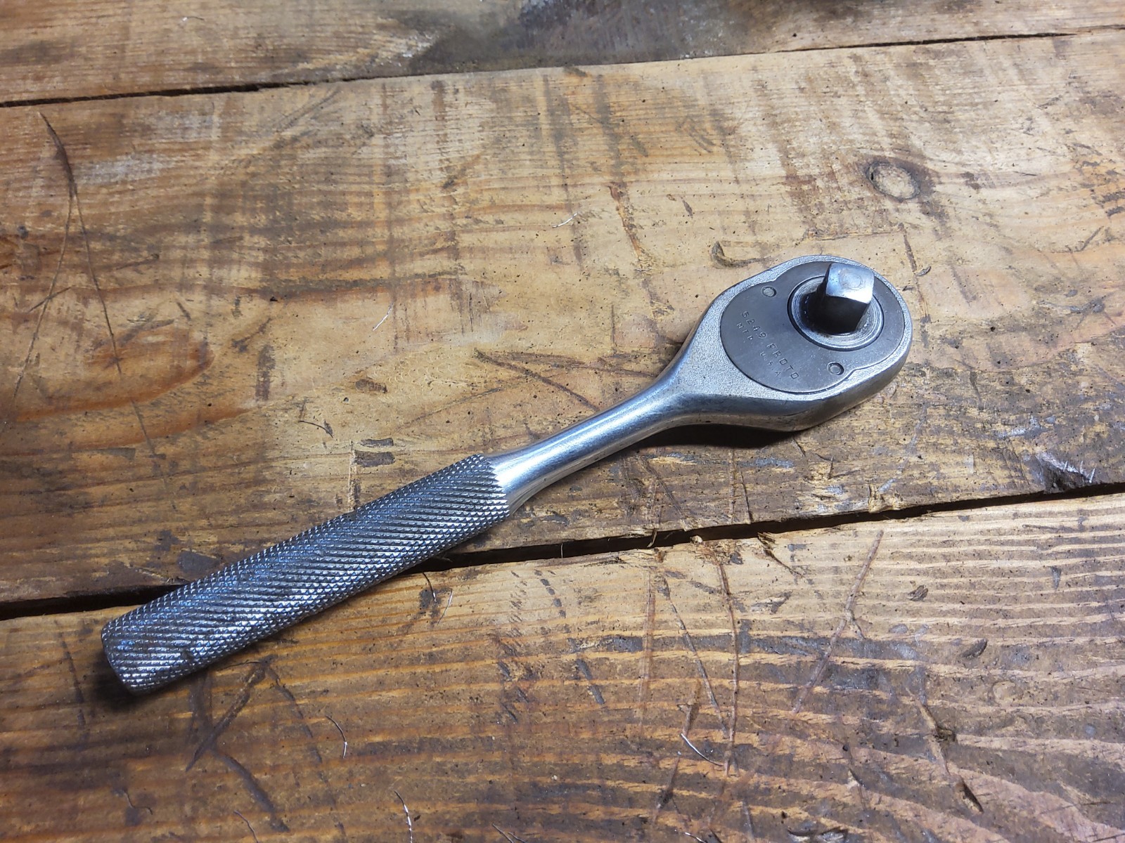 Proto Tools Vintage 7″ 3/8″ Drive Ratchet 5249