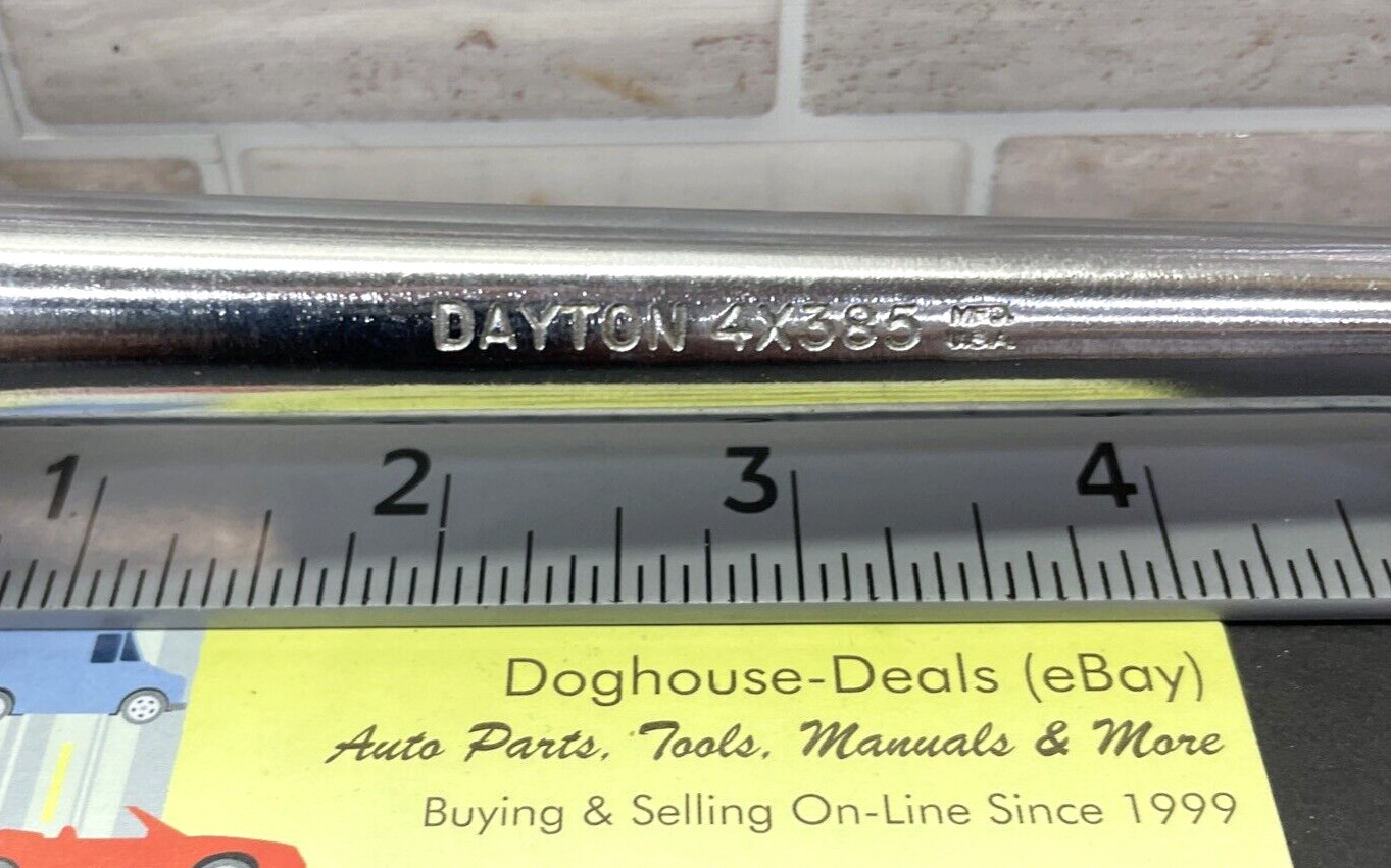 4X385 Dayton 1/2″ Drive Ratchet Wrench, Made In USA, Free US Ship