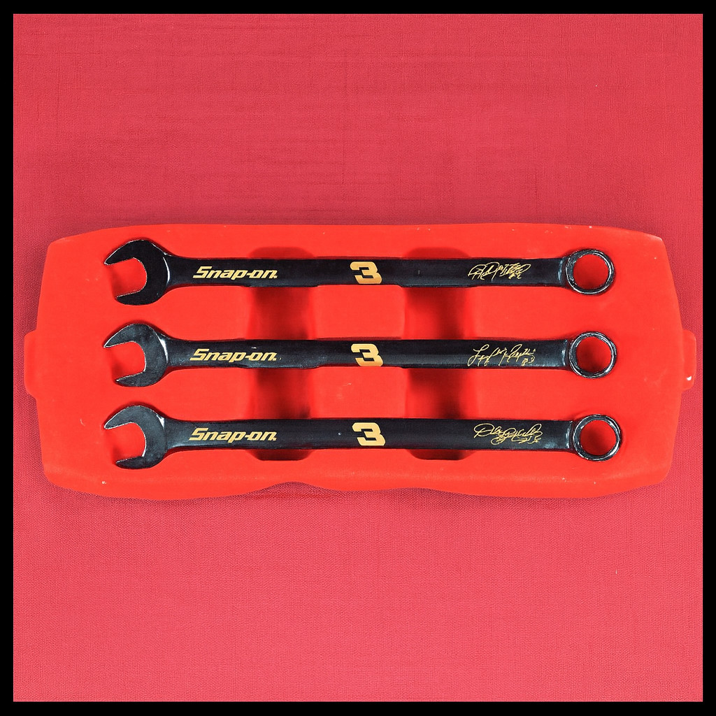 SNAP ON OEX703BEX Collector’s Combination Wrench 3-Piece Set Sealed Box USA
