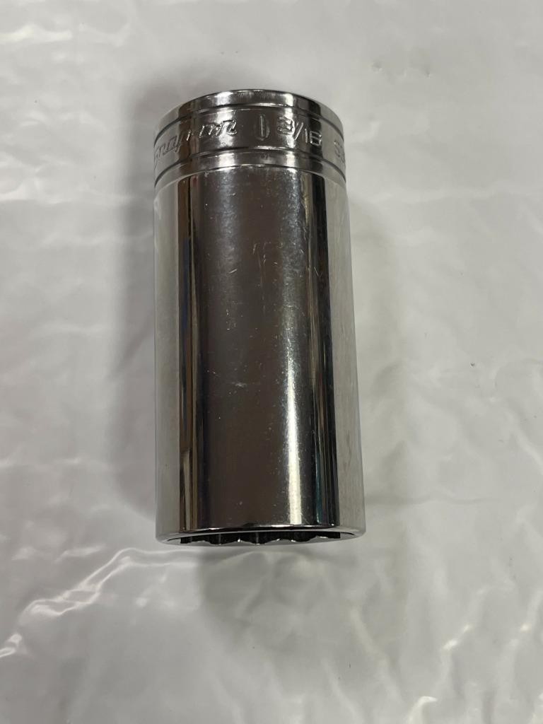 SNAP-ON S381 1/2″ DRIVE 12 POINT 1-3/16″ SAE DEEP SOCKET- BRAND NEW.