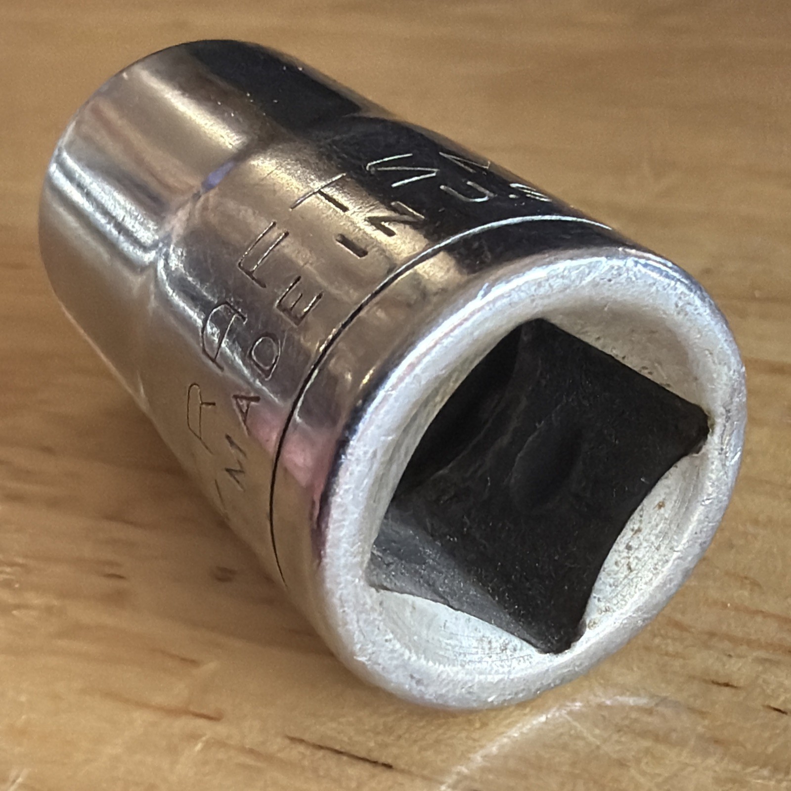 Craftsman 15mm Shallow Socket 1/2″ Drive 12 Point VV Series 44236 Made in USA