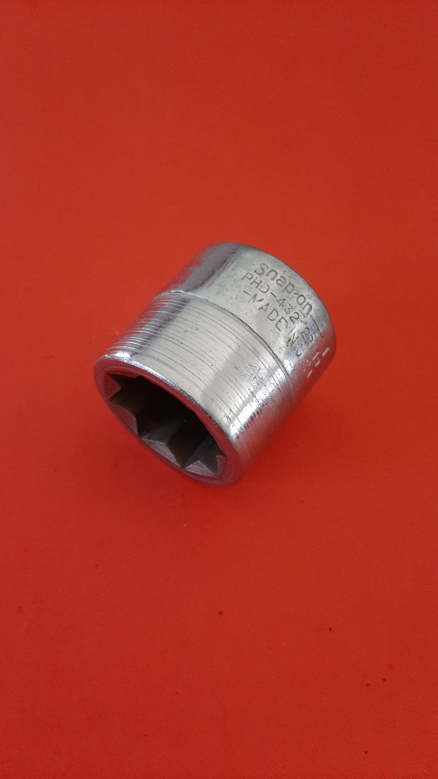Snap-on Tools USA PHD432 1″ 8pt Point Double Square Socket 3/4″ Drive 2R 19