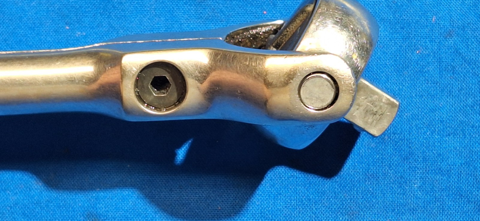 1987 Snap-On F748 10″ long swivel head 3/8″ drive ratchet