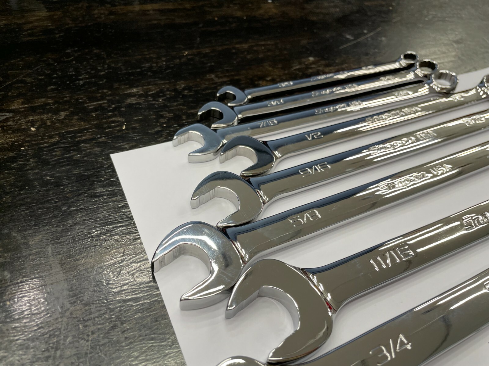 Snap-on Tools USA NEW 10pc 12 Point Flank Drive PLUS Combo Wrench Set SOEX710