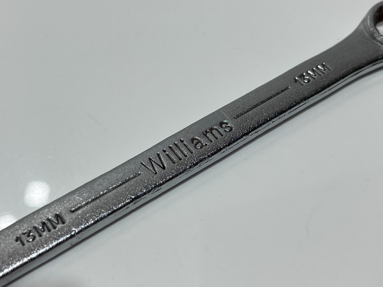 Williams Tools USA XOEM13 Metric 13mm Satin Chrome Combination Wrench – 12 Point