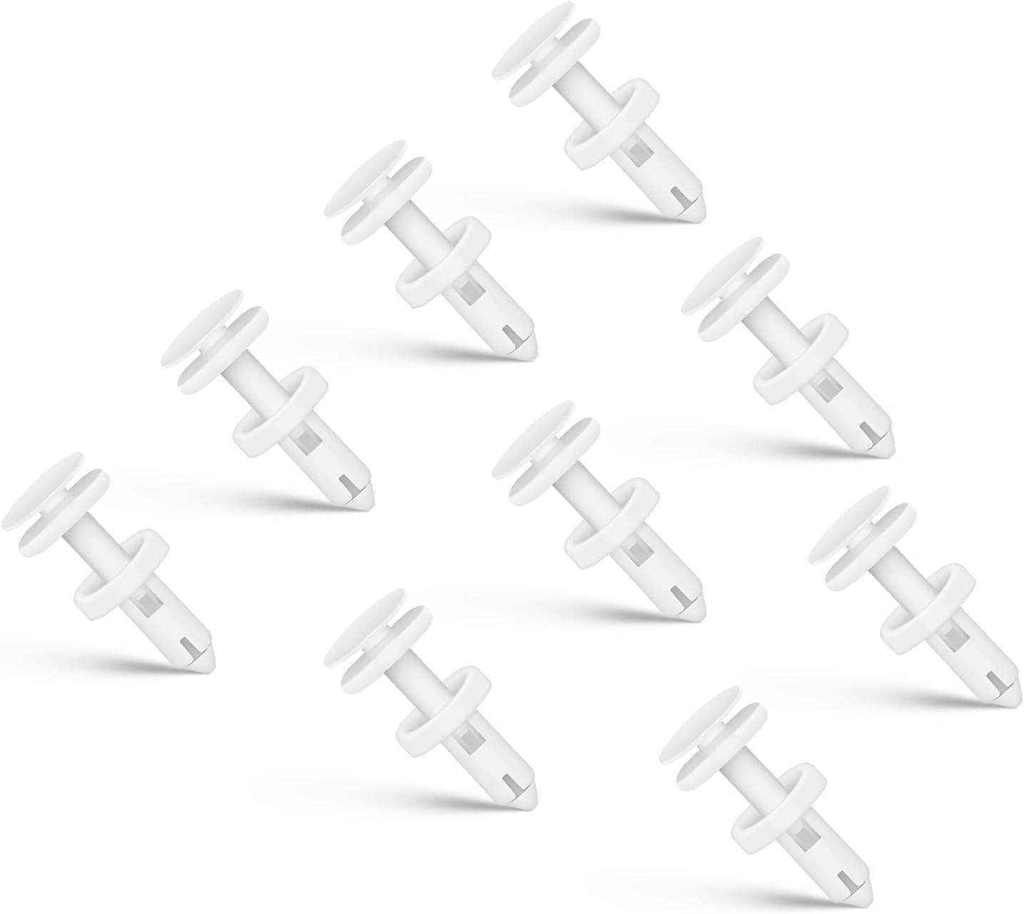 Nilight 50PCS Door Trim Panel Push-Type Retainer Clips Replacement for GM