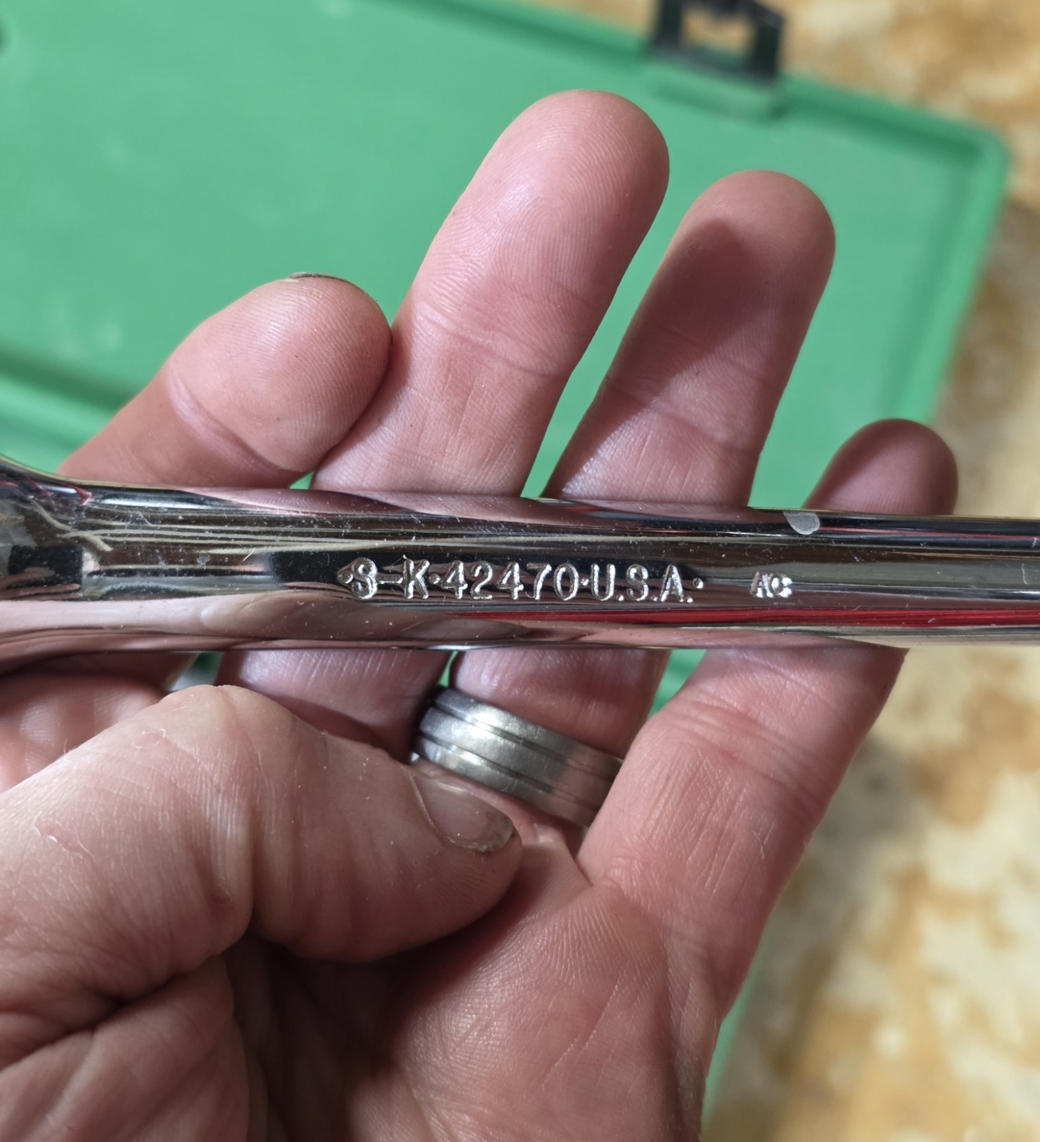 SK Tools SAE 1/2″ Dr General Service Socket Set 12pt 4123 USA (One Replcmt)