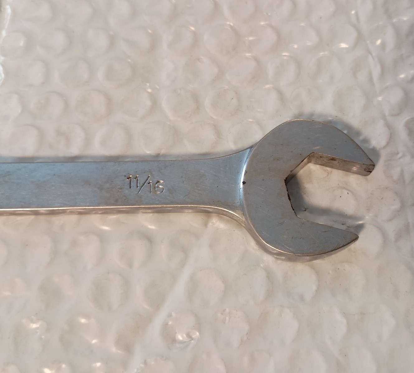 MAC TOOLS CW22, 11/16″ COMBINATION WRENCH, 7.75″ LONG, 12 POINT.