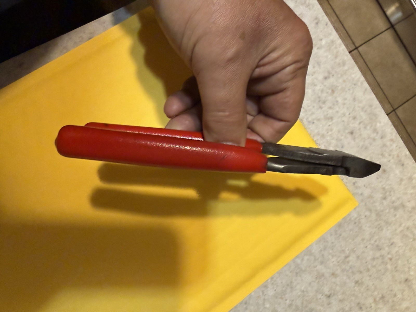 Snap On 87ACF Wire Cutters red/soft grips