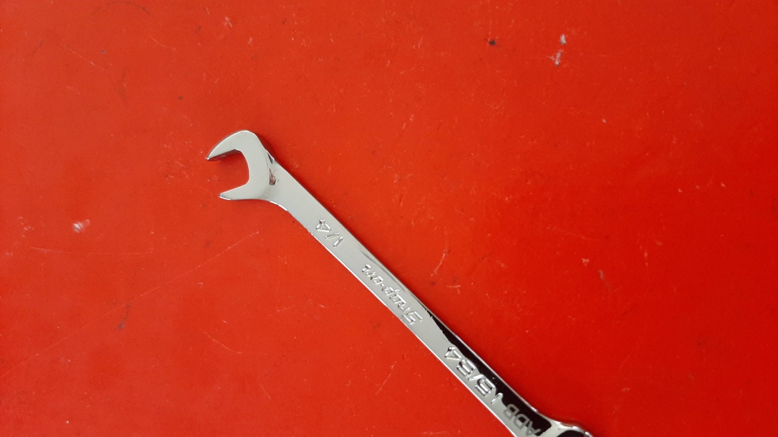 Snap-on Tools DS1516A Offset Angle 15/64 x 1/4″ Ignition Wrench Engraved