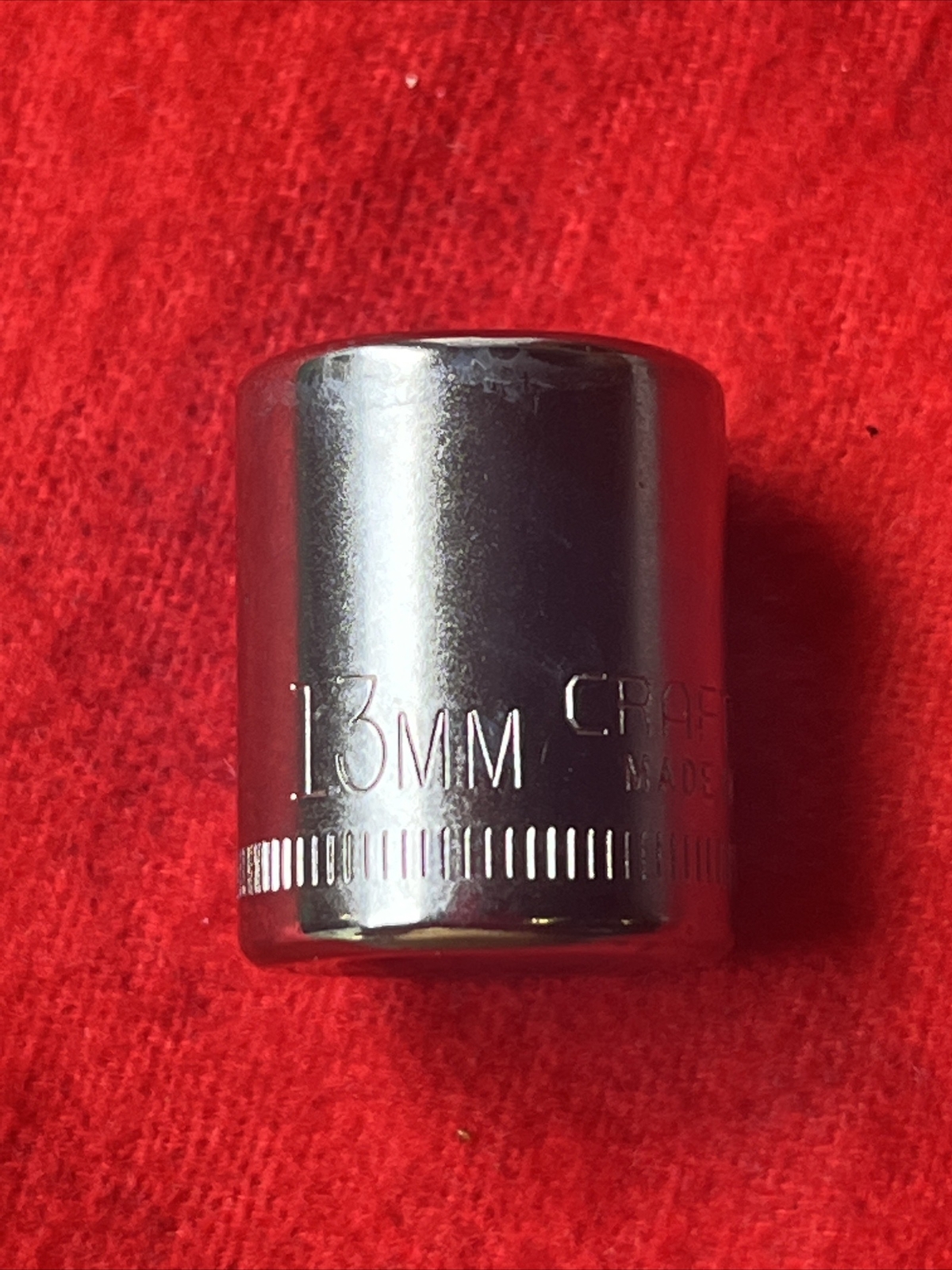 CRAFTSMAN -G-43514 SOCKET, 13MM, 1/4″ DRIVE, 6 POINT – USA (t22)