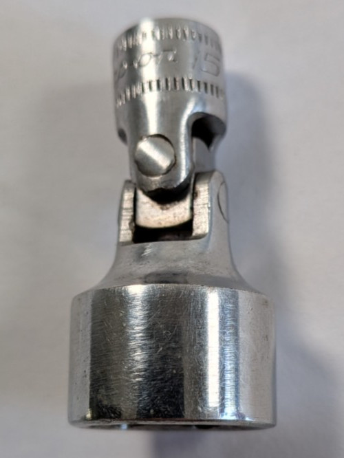 Snap-on TMUSM15 15mm Universal Socket 1/4 Drive w8b1 bl
