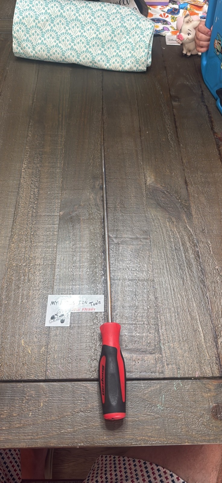 Snap on SGDP162B extra long number 2 Phillips screwdriver red soft grip