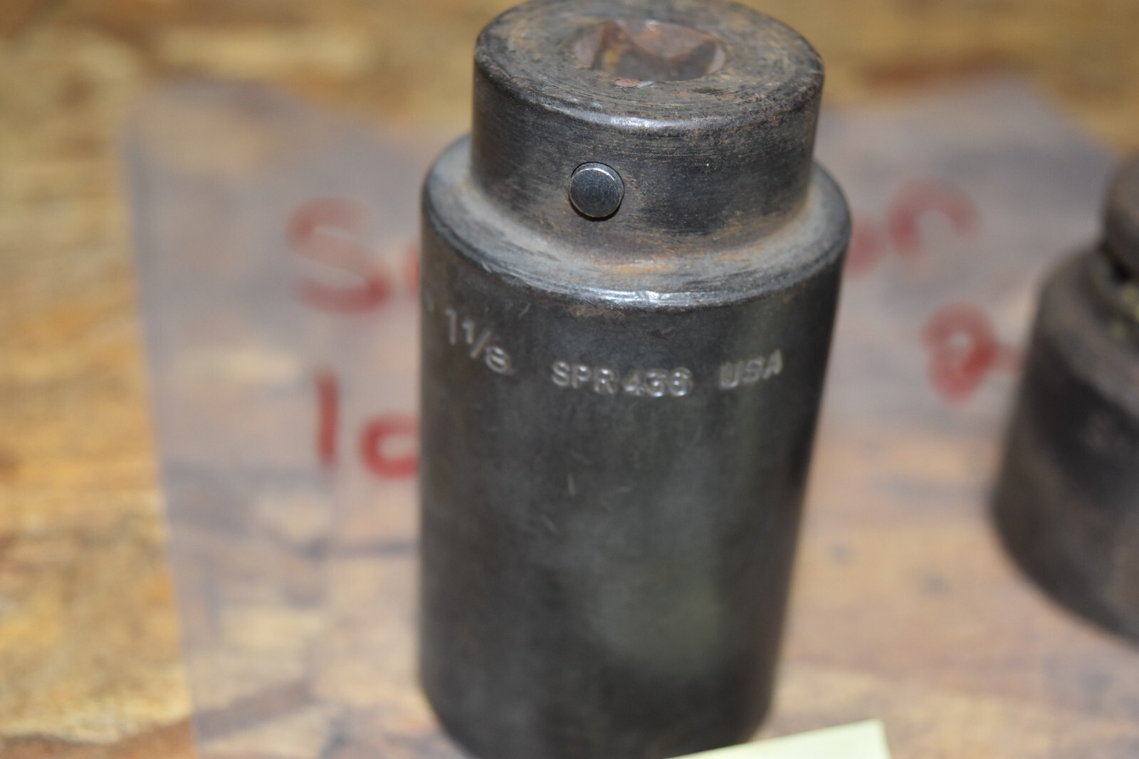SNAP-ON TOOLS IM462 1-7/16” SOCKET 3/4 DRIVE & SPR 436 1-1/8 1/2″ DRIVE F/S