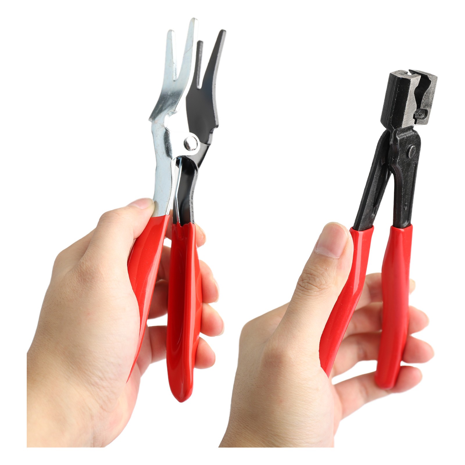 4Pcs Hose Clamp Pliers Remover Kit Water Pipe Fuel Spring Removal Tool Pipe Clip