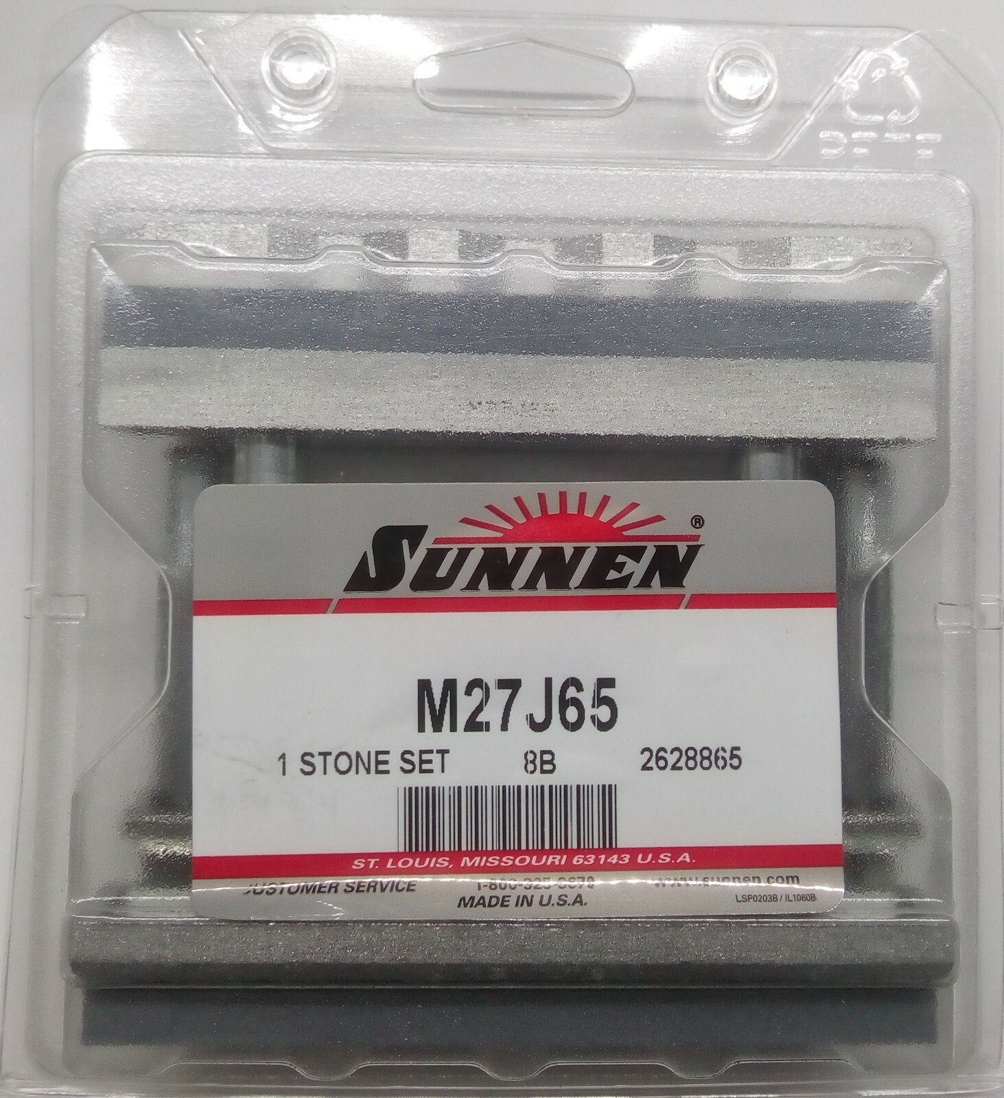 SUNNEN Cylinder Honing/Hone Stone Set M27-J65 AN500 280-grit 20 Ra finish