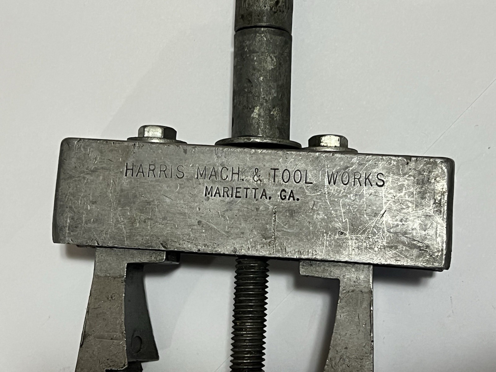 Harris Machine & Tool Works Vintage Transmission Clutch Spring Compressor Tool