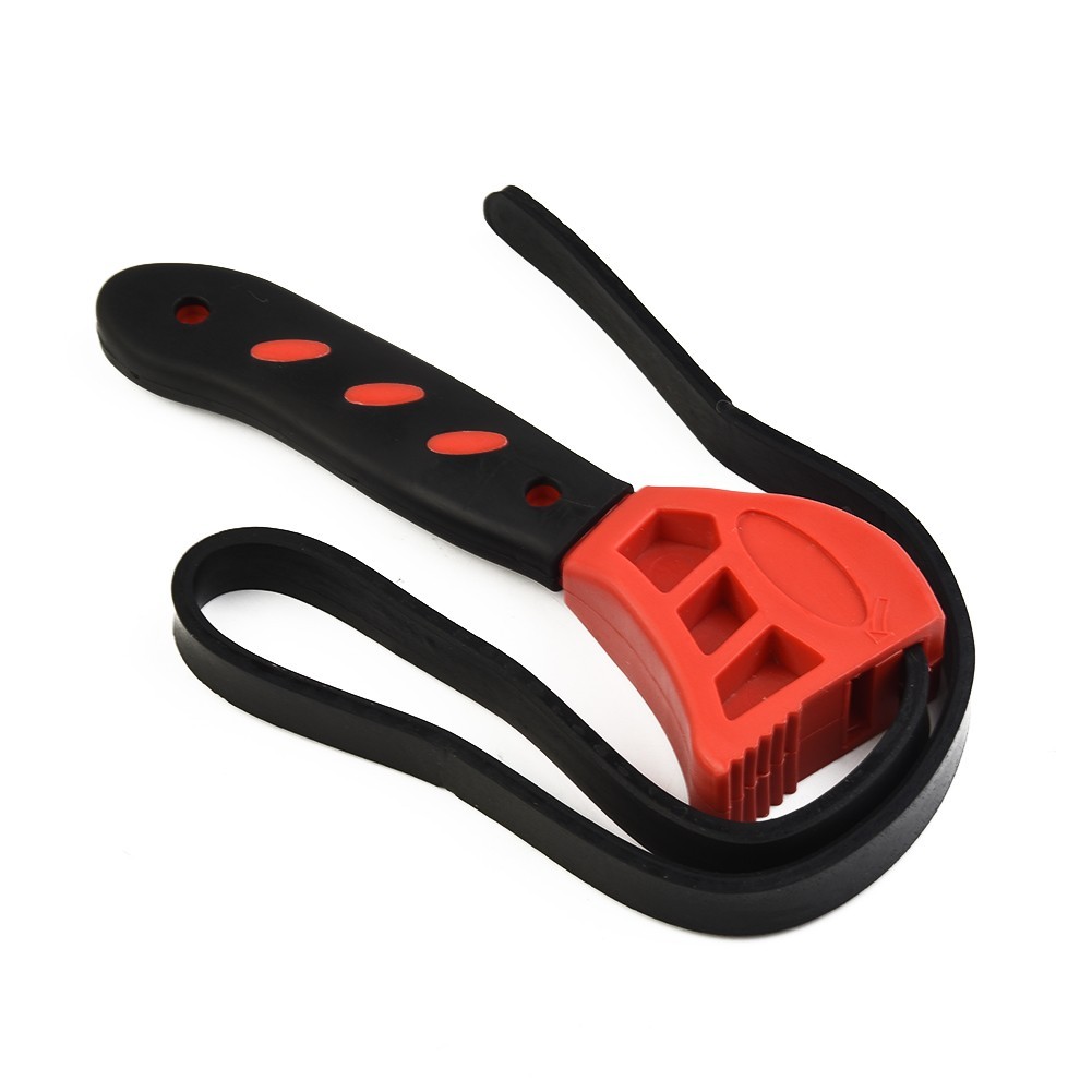 Bottle Opener Repair Tool Wrench Tool Adjustable Rubber Strap Hand Tools
