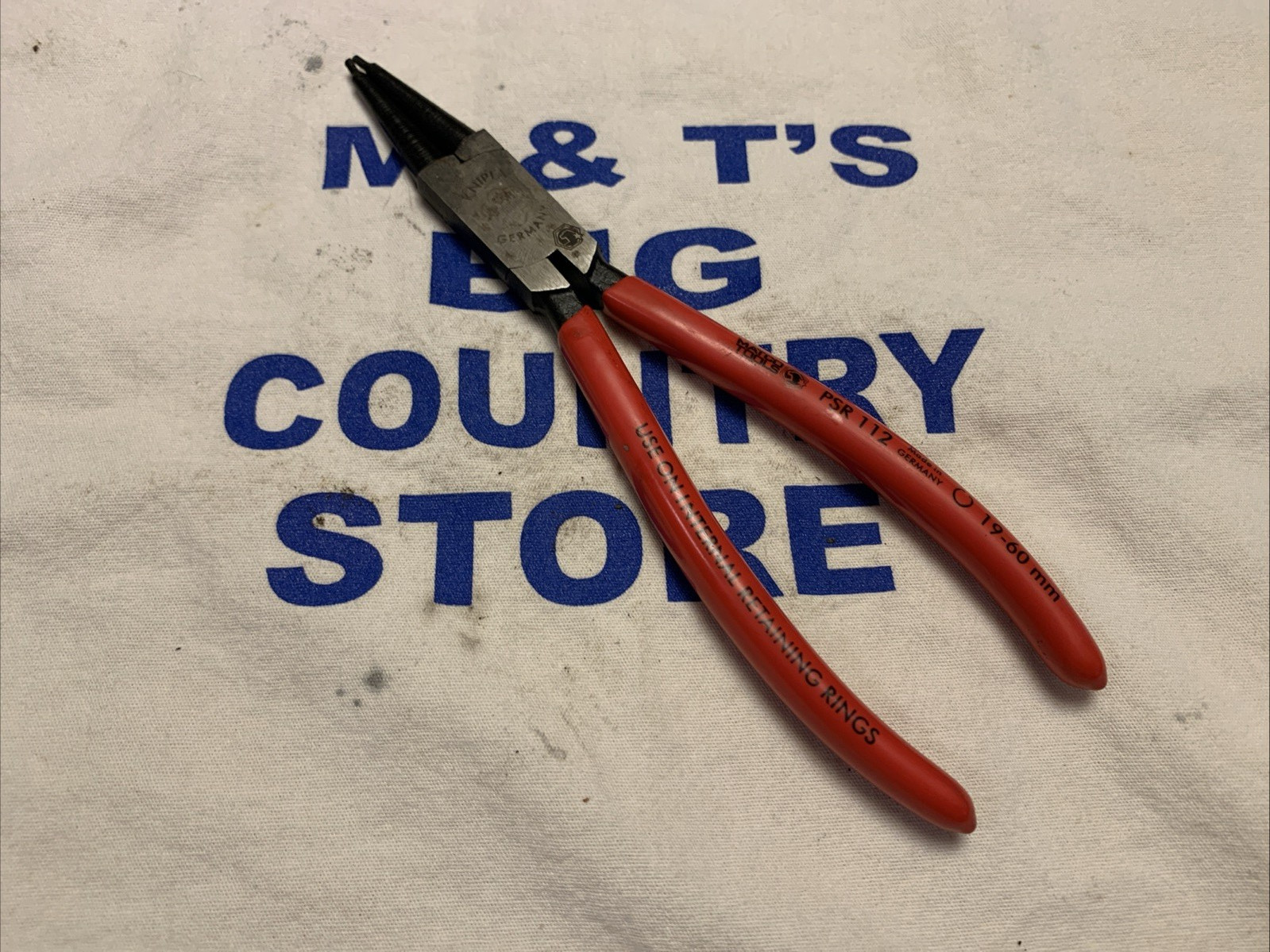 Matco Tools Knipex Snap Ring Pliers Internal Straight-Forged Tip Size 2 PSR112