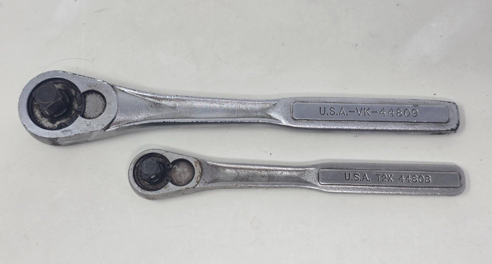 Craftsman Tools Made In USA 3/8” And 1/2” Drive Ratchets 44808 & 44809