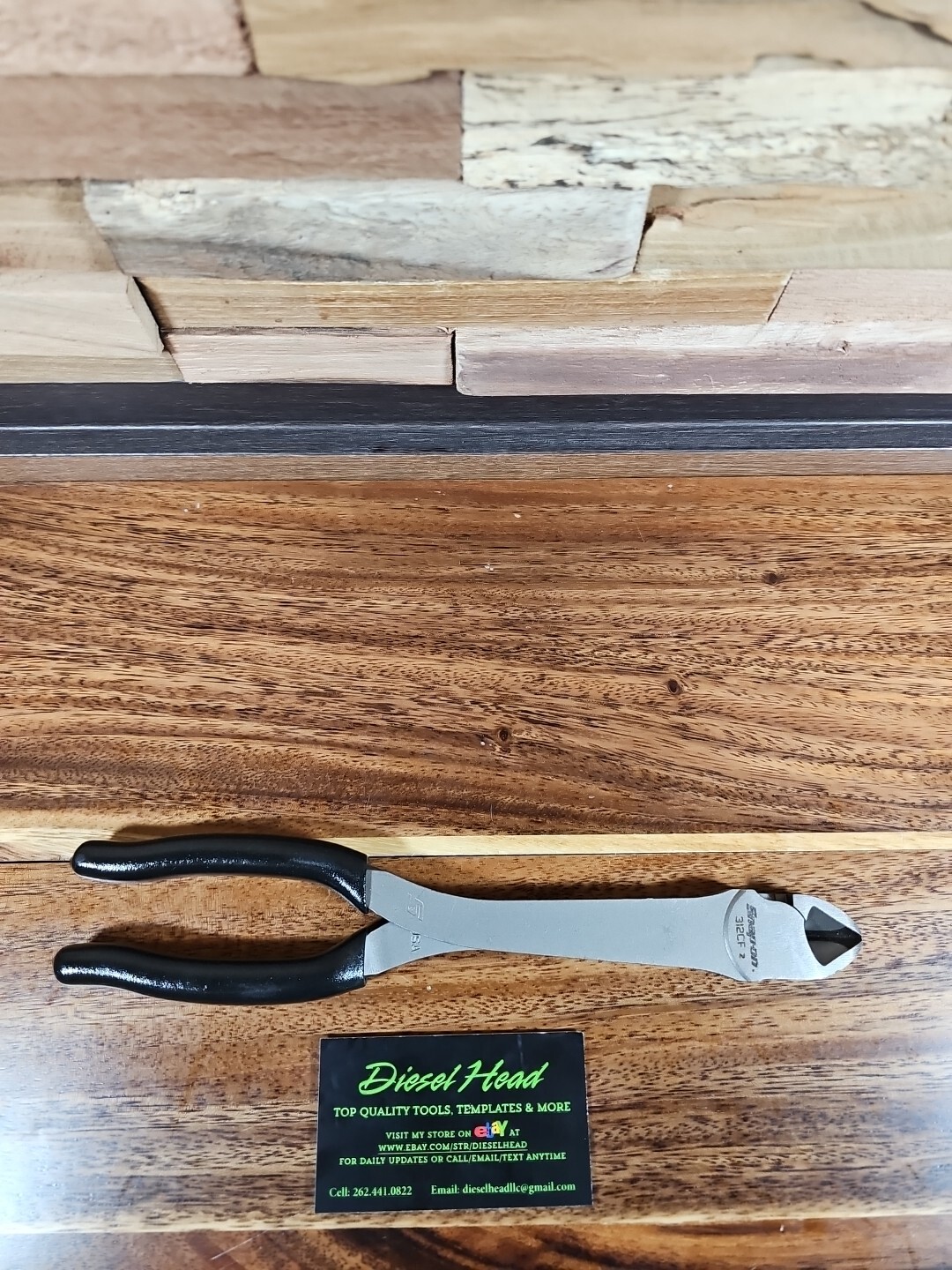 *NEW* Snap On 312CF BLACK – 11″ Heavy Duty Diagonal Cutters – FREE SHIP