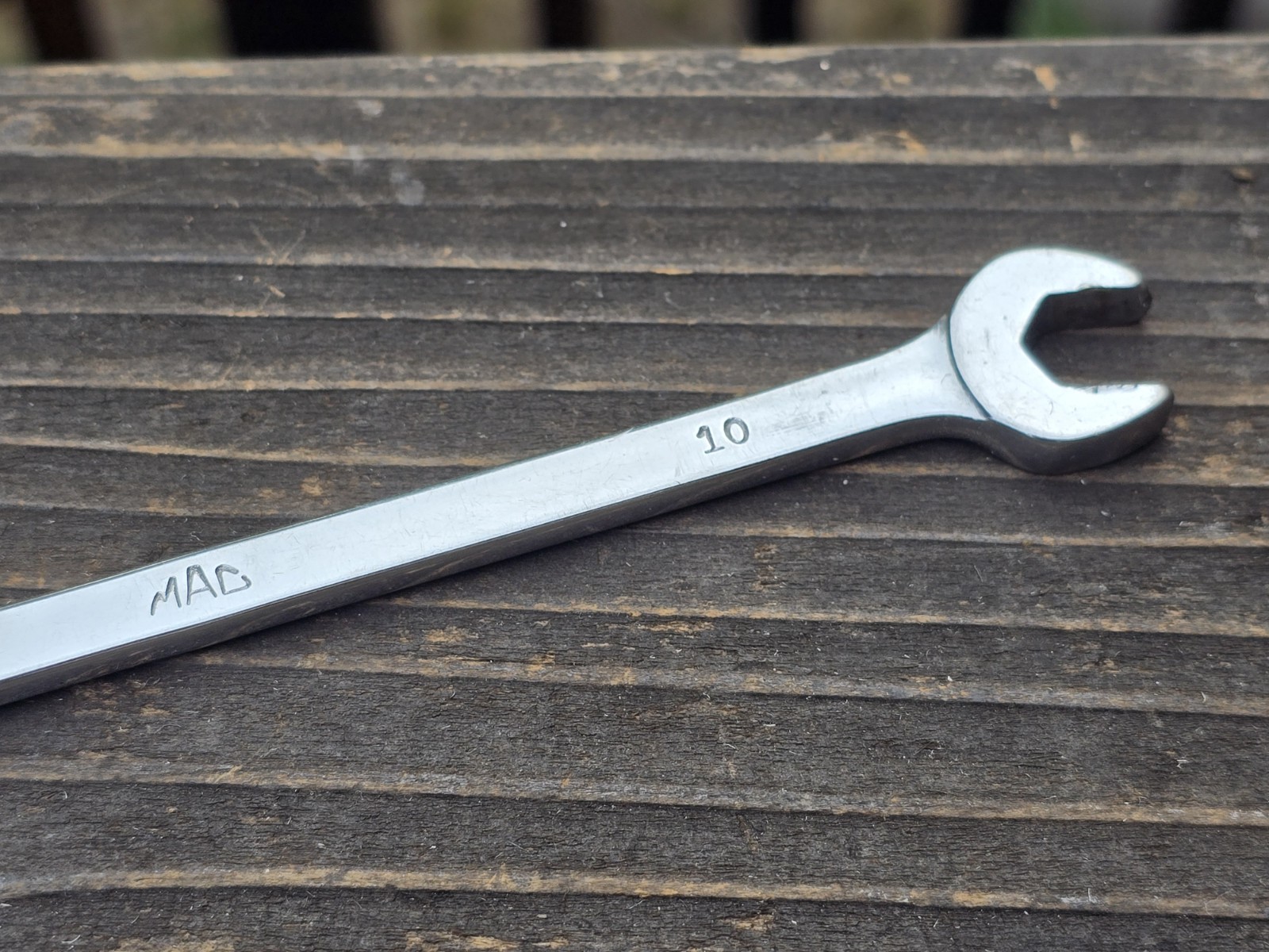 MAC Tools USA 12 point 10mm Metric Long Combination Wrench Model M10 CL