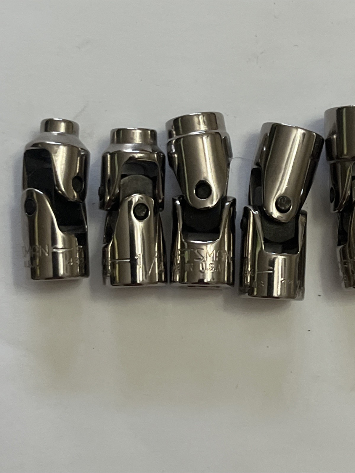 Craftsman 1/4″ Drive SAE Swivel Flex Sockets GK USA 7 pcs 6 Point 3/16″ to 9/16
