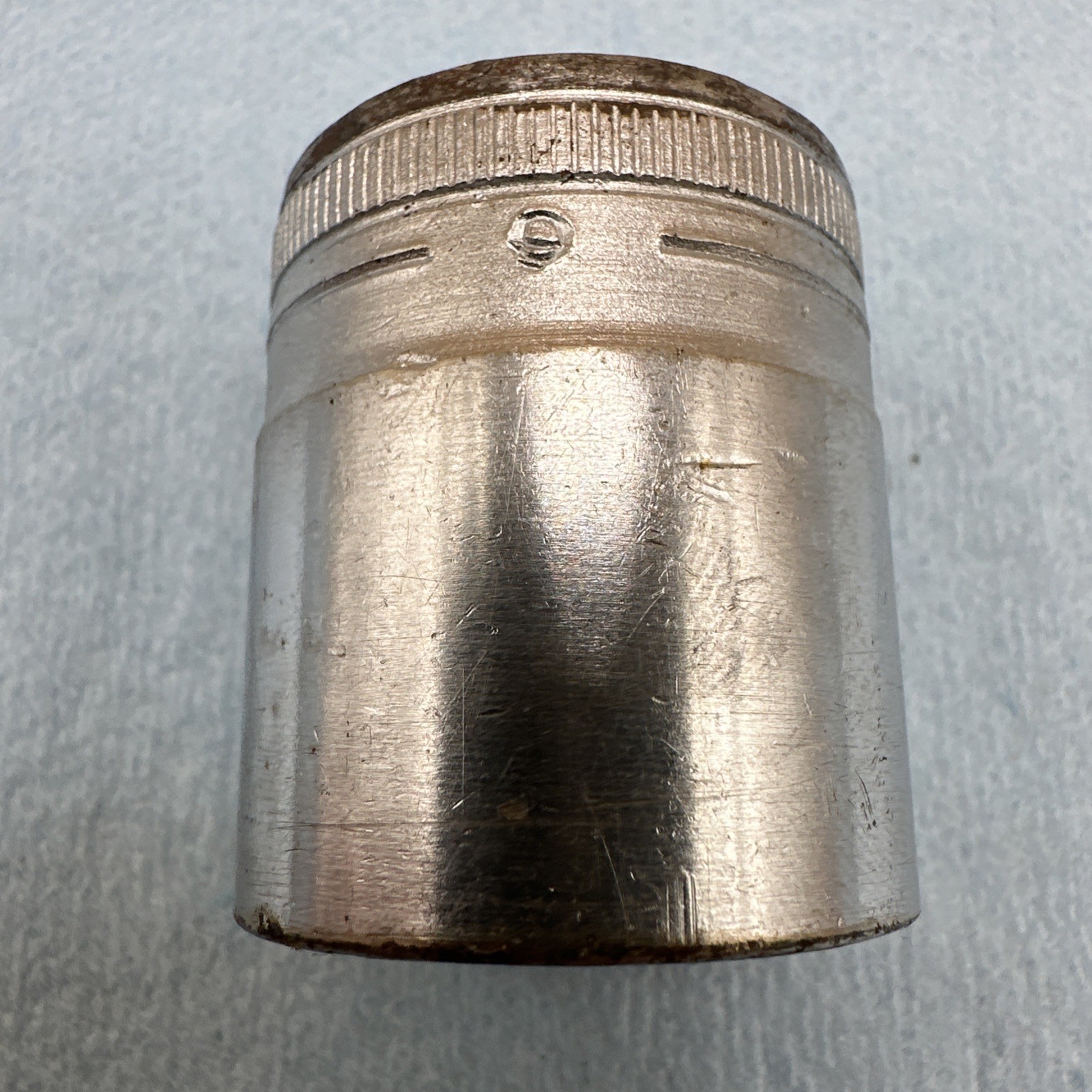 Snap-on Tools 1/2″ Drive 1-1/16″ SAE 12 point Shallow Chrome Socket SW 340, USA