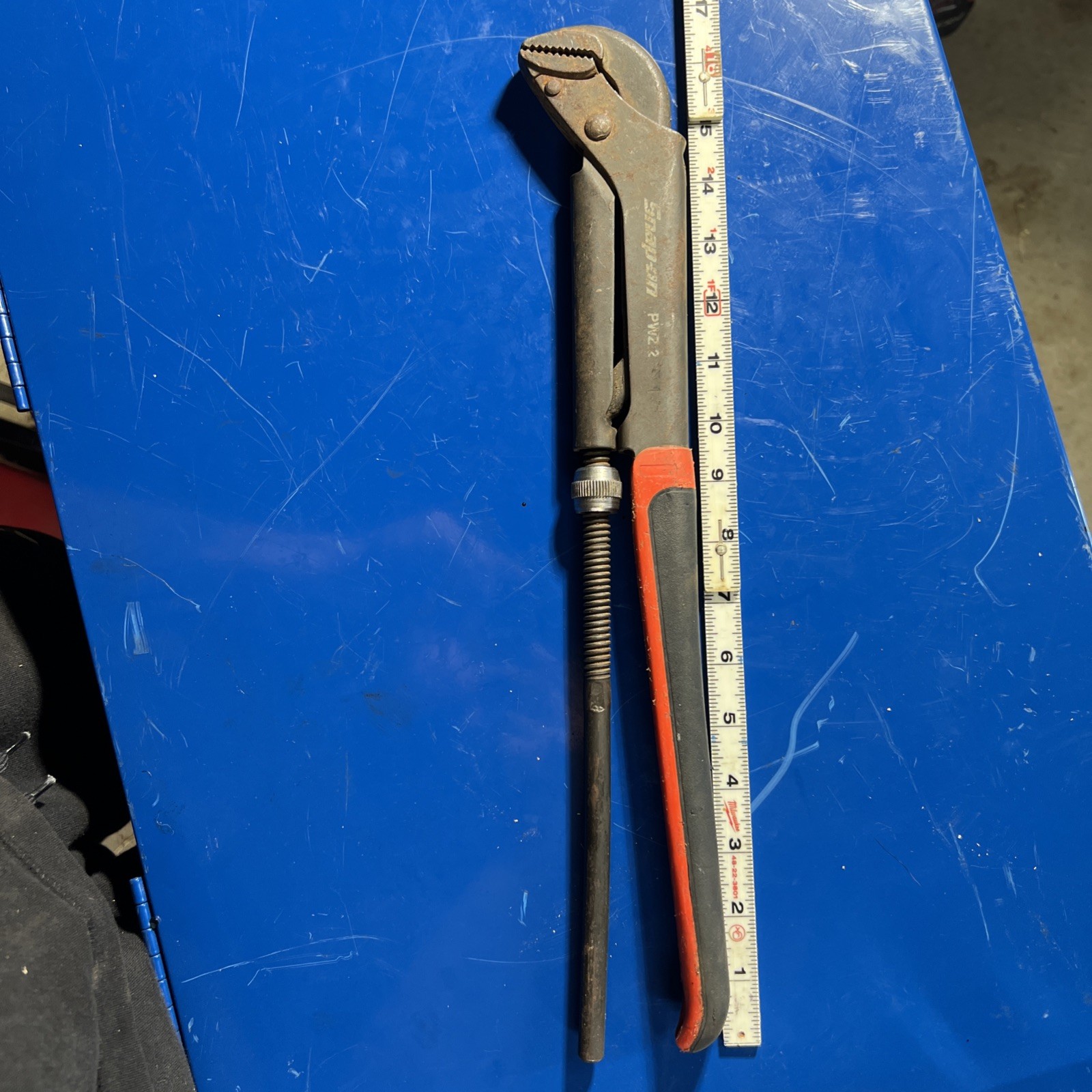 Snap On PWZ2 Adjustable Locking Plier Wrench 17” Used