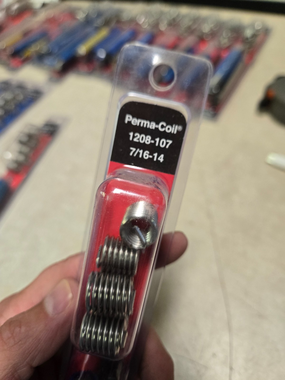 7/16-14 NC Thread Insert Repair Kit Perma Coil 1208-107 USA Fits Heli USA