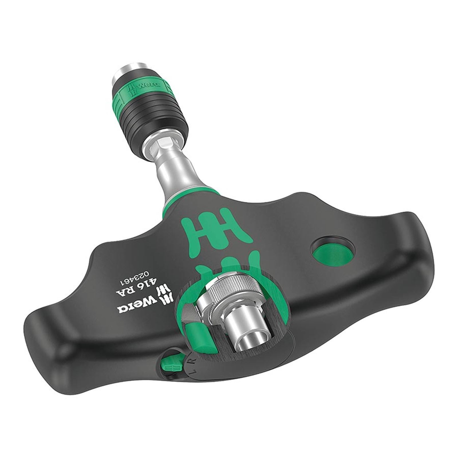 Wera 416 RA T-Handle  Screwdriver Ratcheting Action 05023461001