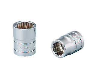KTC B2-1/2W, 1/4in Sq. Socket (12Pt.), 1/2in