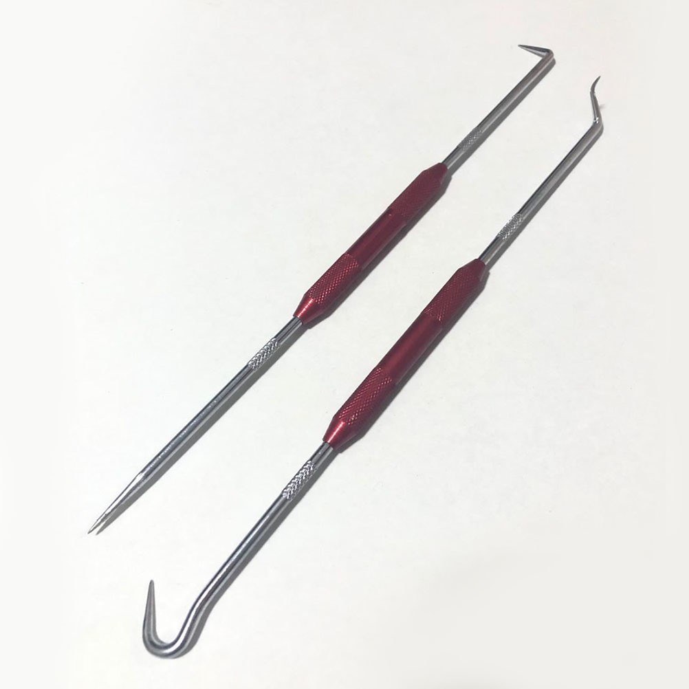 2pcs Oil Seal Pullers Car Gasket O-Ring Aluminum Alloy Handle Sealer Remover