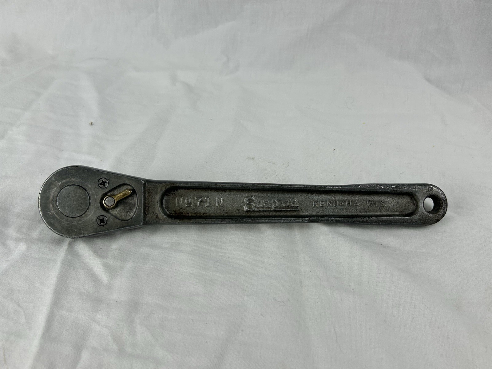 SNAP-ON RARE US GOV’T 1945 G? RATCHET NO. 71 N 1/2″ DRIVE SNAP ON