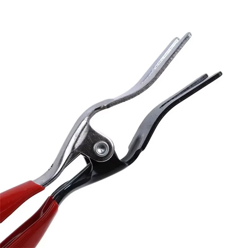 Angled Auto Fuel Vacuum Line Tube Hose Remover Separator Pliers Pipe Tool