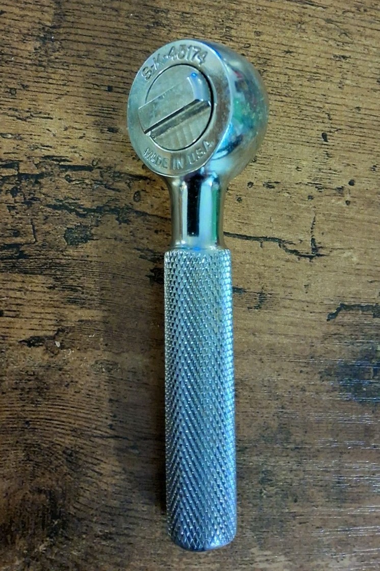 SK S-K TOOLS 3/8″ Dr. 4.8” RATCHET STUBBY # 45174 MADE IN USA
