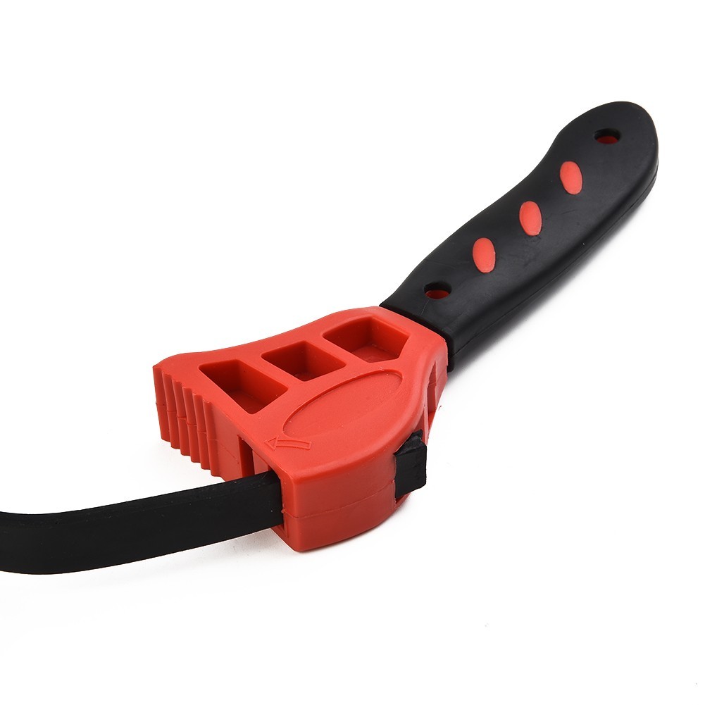 Bottle Opener Repair Tool Wrench Tool Adjustable Rubber Strap Hand Tools